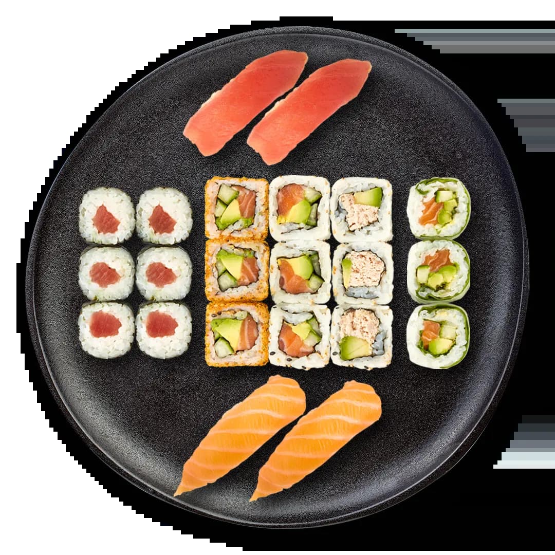 Sushi-combobox om mee te nemen