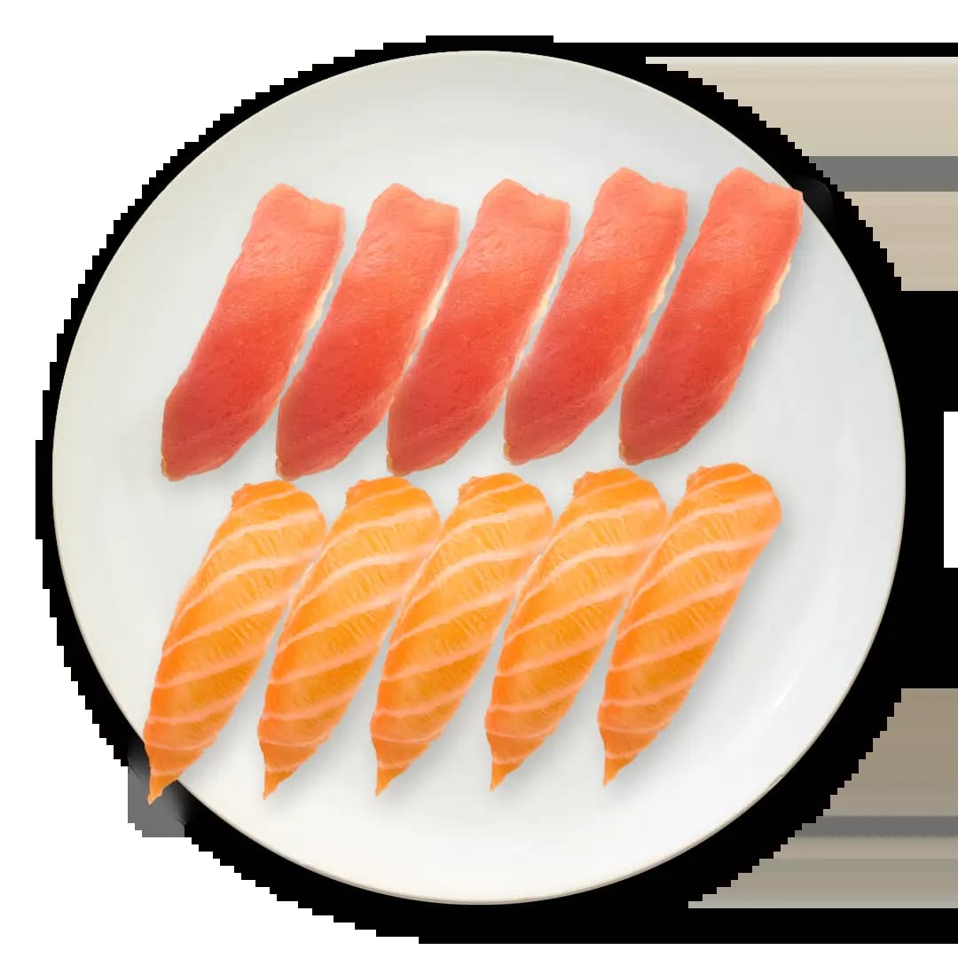Nigiri en handrolls dagvers gemaakt