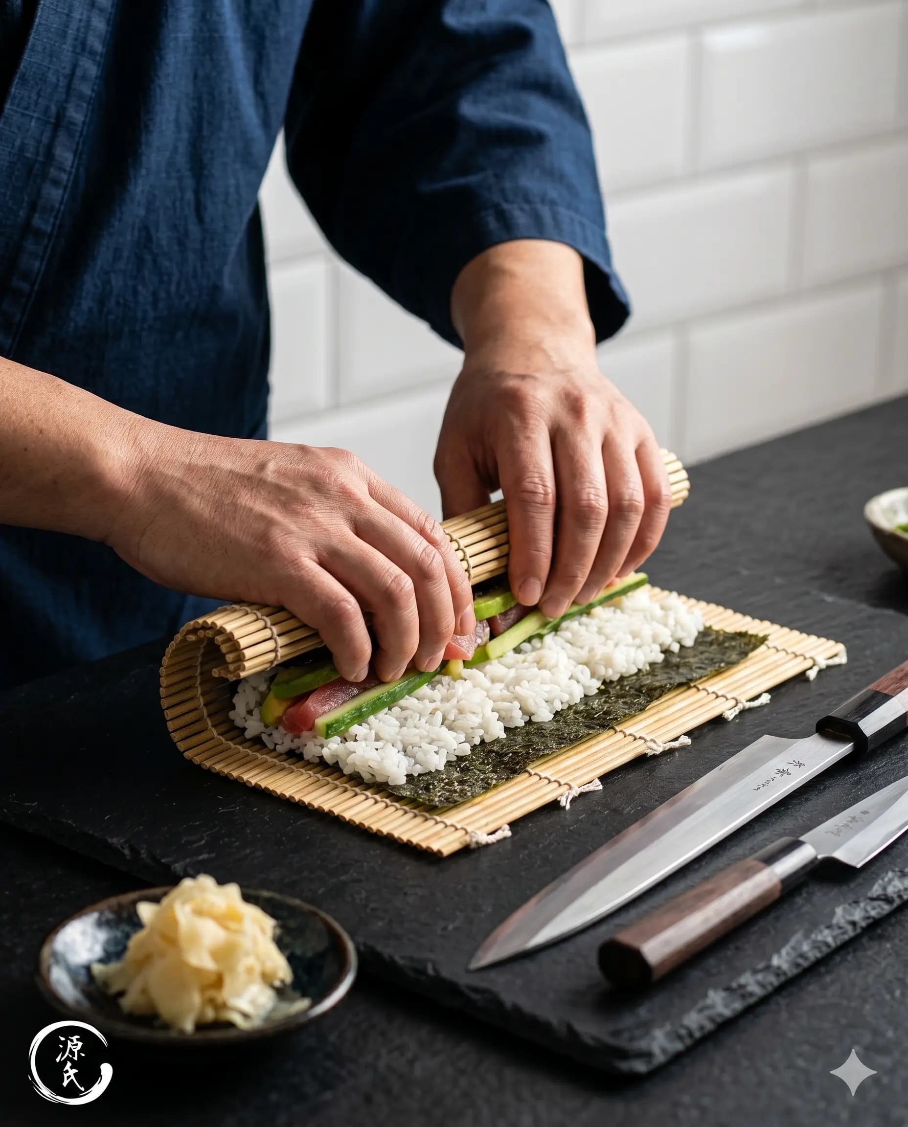 Verse sushi uit het Izakaya-atelier van Delhaize Reet