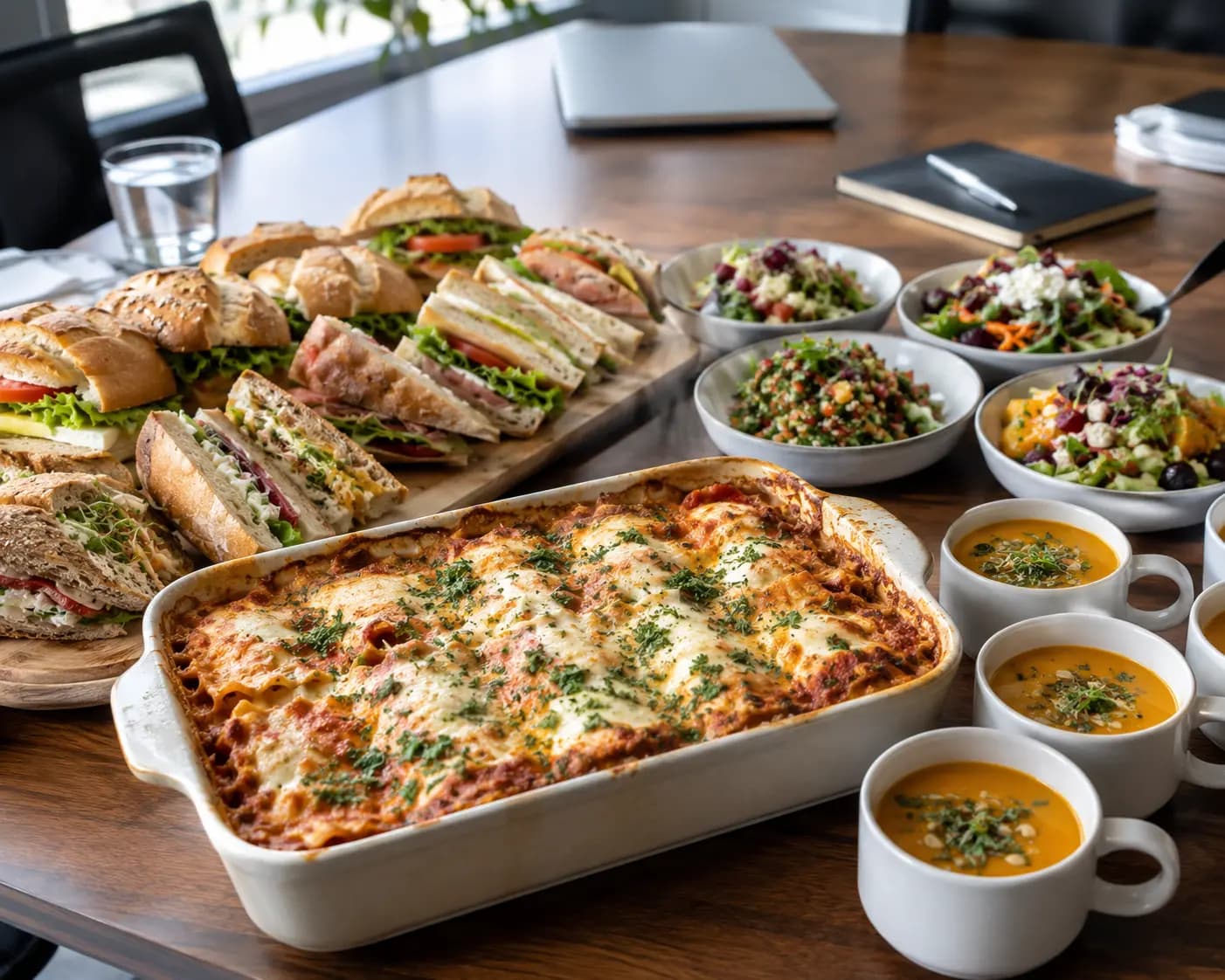 Bedrijfslunch uit de Keuken van Michèle
